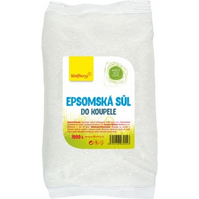 Wolfberry Epsomská léčivá sůl do koupele 1 kg