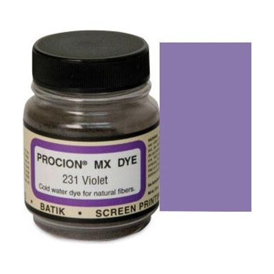 Jacquard Procion MX barva na bavlnu odstín 231 světle fialová