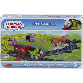 Mattel Игрален комплект Пърси на разходка Thomas & Friends Percys Passenger Run от серията TrackMaster Push Along, HGY84