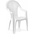 Bibl OCEÁN plastová zahradní židle bílá