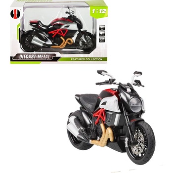 Мотор метален със светлини и звуци 1: 12 /червен/ (К744872-2)