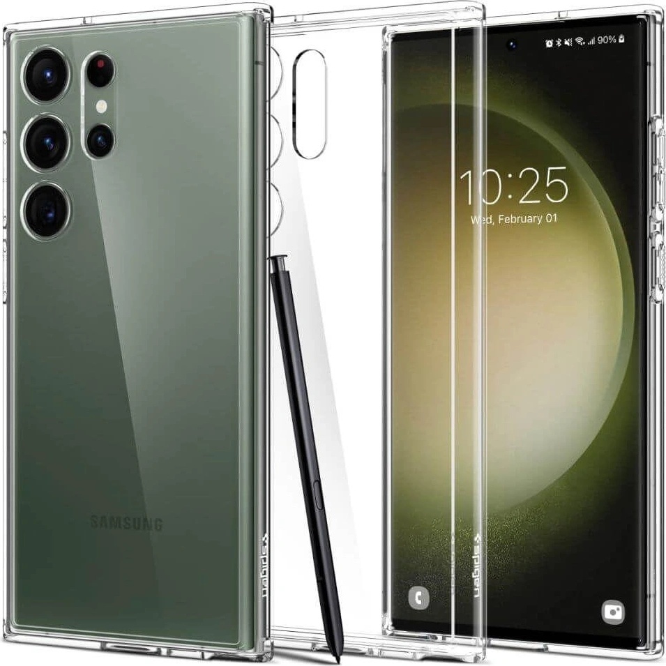 Spigen Samsung Galaxy S24 Ultra Hybrid Case clear (ACS07292)