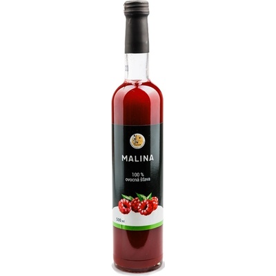 Valach Prírodná malinová šťava 100% 0,5 l