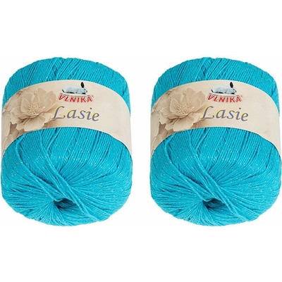 BELLATEX Lasie 50 g súprava 2 ks – 131 tyrkysová