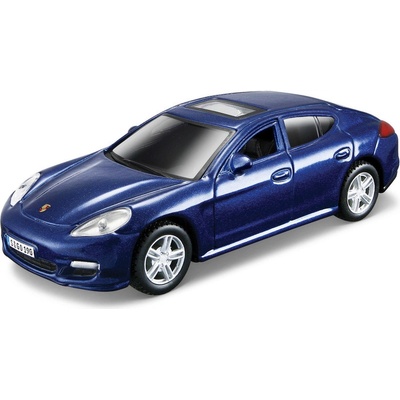 Maisto Porsche Panamera Turbo metalíza modrá 1:43