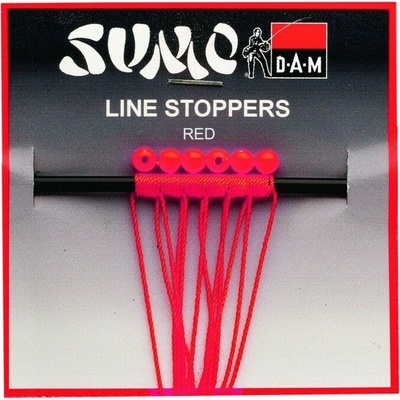 DAM Sumo Line Stopper 6ks Červená