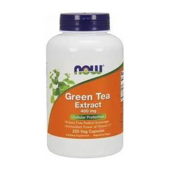 NOW Екстракт от Зелен чай 400 мг. - Green Tea Extract - 250 капсули - NOW FOODS, NF4706