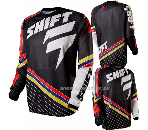Shift Strike Stripes čierna