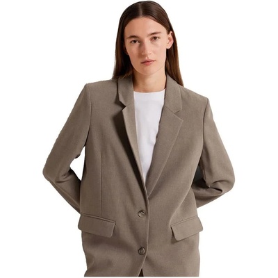 SELECTED Сако Selected Rita Relaxed blazer - Brown (Camel / Detail Melange)