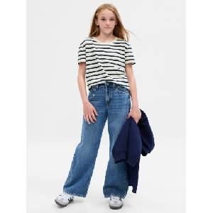 GAP Детска тениска с джобче GAP GAP | Byal | Момичешки | 104/110 - zoot - 47,70 лв