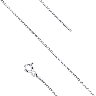 Olivie Strieborná rhodiovaná retiazka anker 4959