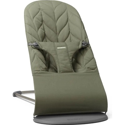 Babybjörn Lehátko Bliss Dark green Woven, zelená