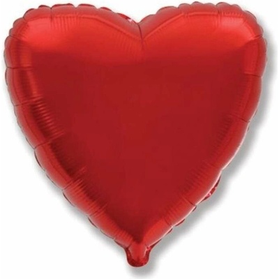 Balón fóliový 45 cm srdce červené Valentínsvadba 8435102306088