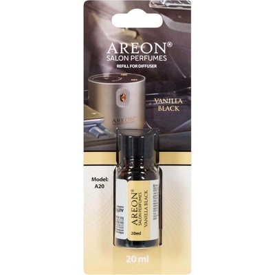 Areon SALON PERFUMES, пълнител за дифузер, Vanilla Black, 20 мл