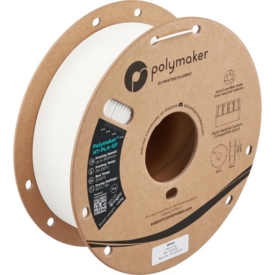 Polymaker HT-PLA-GF Biela / White 1,75mm 1 kg