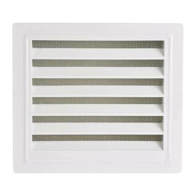 UPMANN hranatá s montážním rámem 180 x 160 mm plast bílá