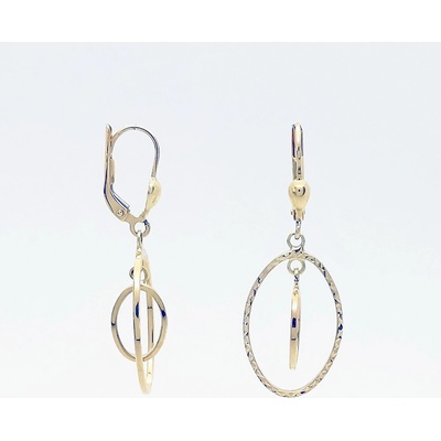 Šperk Holíč zlaté visacie náušnice ZN214