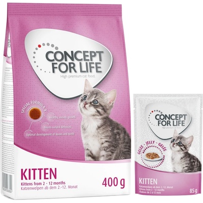 Concept for Life Kitten g v želé 0,4 kg