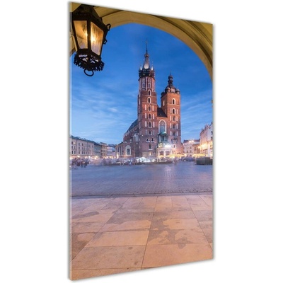 Vertikálny foto obraz fotografie na skle Krakov Poľsko 50x100 cm