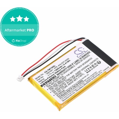 Batéria pre TomTom Go 530 Live, 630T, 720, 730T, 930T, 1697461, Li-Polymer, 3.7V, 1300mAh, HQ, Black