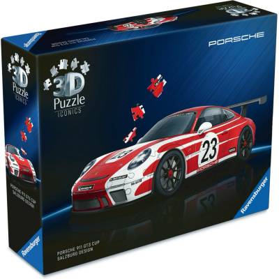 RAVENSBURGER 3D puzzle Porsche 911 GT3 Cup Salzburg design 136 ks