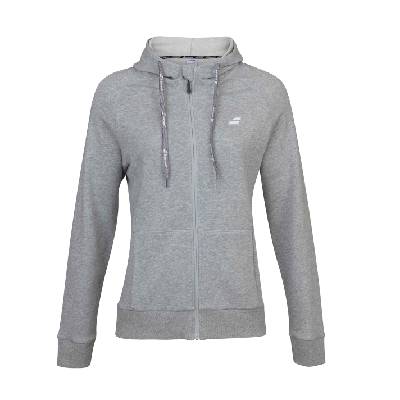 Яке Babolat Kids' Performance Moisture-Wicking Weather-Resistant Training Jacket - High Rise Hthr