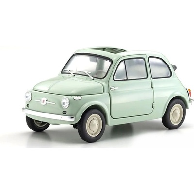 Kyosho Fiat Nuova 500 zelené Clear 1:18