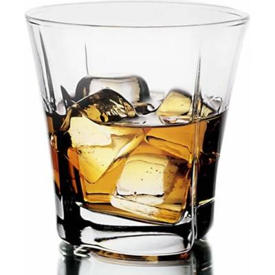 Plastimex sklen. TRUVA v.9cm whisky 6 x 28 ml
