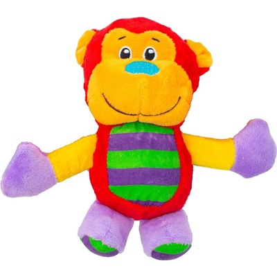 Baby Mix plyšová do kočíka hrošík a opička
