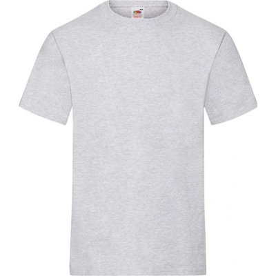 Fruit of the Loom tričko Heavy T F612120 pánske krátký rukáv 1TE-F612120-Heather Grey