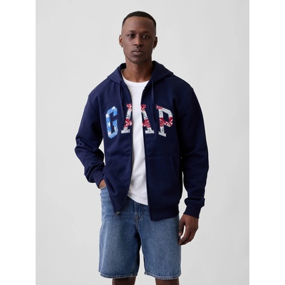 Gap mikina s logem Unisex Tmavě modrá
