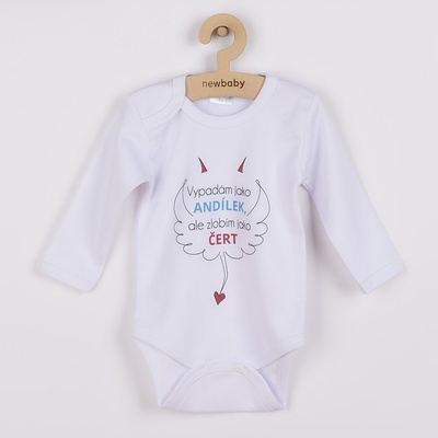 NEW BABY Body s potiskem New Baby Vypadám jako