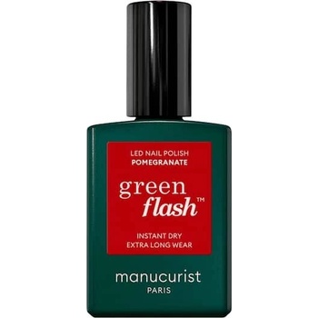 manucurist-Paris Nehty Lak-na-nehtyZelený blesk Pomegranate 15 ml (32 000,00 Kč / 1 l)