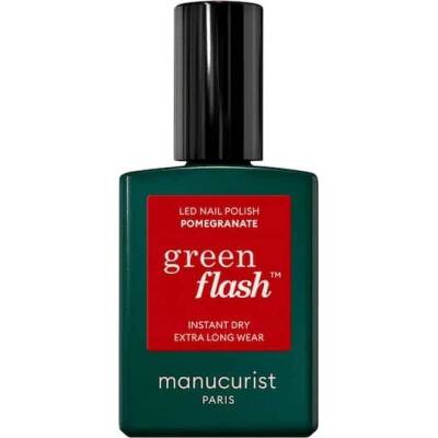 manucurist-Paris Nehty Lak-na-nehtyZelený blesk Pomegranate 15 ml (32 000,00 Kč / 1 l)