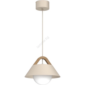 Luminex Пендант на кабел FUNDA 1xE27/15W/230V бежов (LU4203)