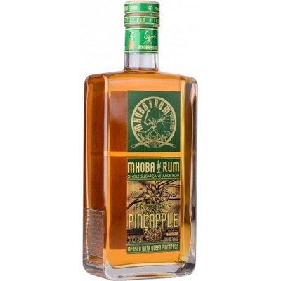 Mhoba Franky's Pineapple 43% 0,7 l (čistá fľaša)