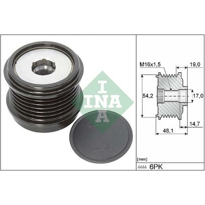 Předstihová spojka Schaeffler INA 535 0310 10
