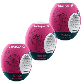 Image 1 of Satisfyer Комплект 3 броя маструбаторни яйца Satisfyer Bubble