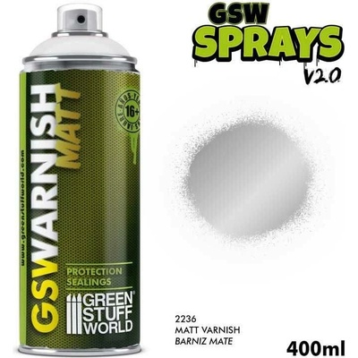 Green Stuff World Clear Matt Varnish 400 ml