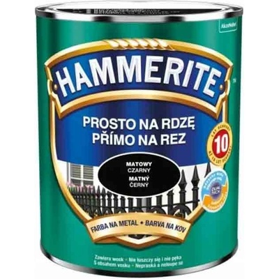 Hammerite Přímo na rez 0,7L matný černý
