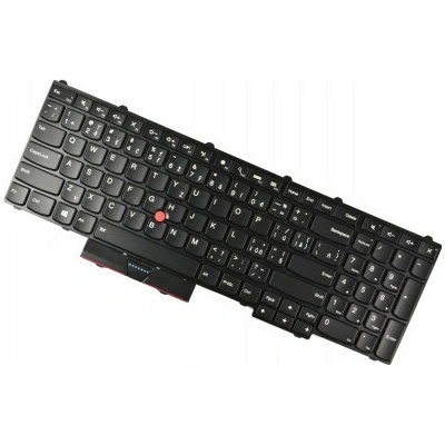Lenovo ThinkPad P70 Klávesnica CZ / SK čierna, Podsvietená, Trackpoint