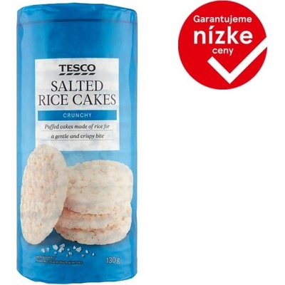 Tesco Ryžové chlebíčky solené 130 g
