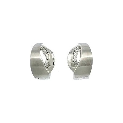 INFINITYSILVER Stříbrné náušnice kroužky DIANA OE548