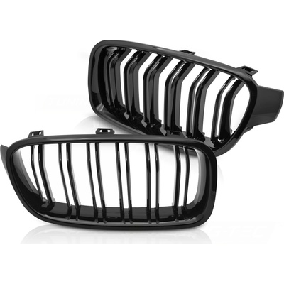 Predná maska BMW F30 / F31 11-18 Sport Double Bar Glossy Black