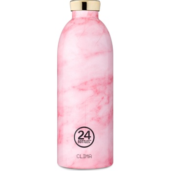 24Bottles Термобутилка Clima Grand 850 мл розов мрамор (111)