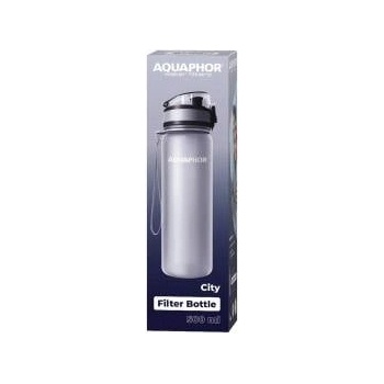 AQUAPHOR City filter bottle, size 500ml, grey, 1 insert