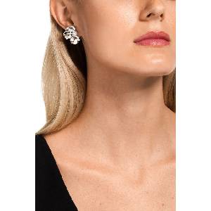 Emporio Armani обици дамски месингови Iconic Trend (EGS3346040)