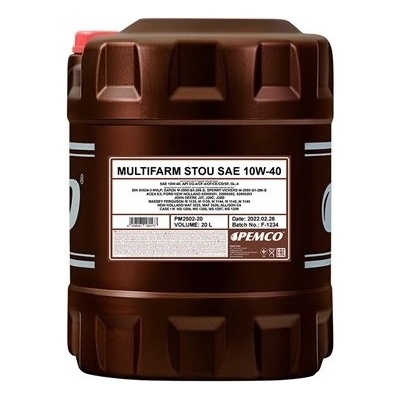 PEMCO Multifarm STOU 10W-40 20 l