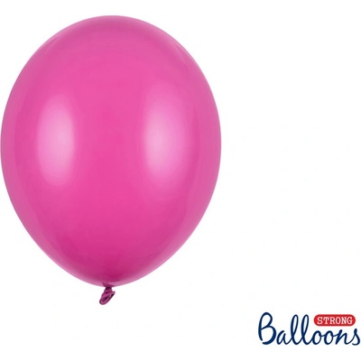 STRONG BALLOONS BALÓNKY pastelové 27 cm tm.růžové