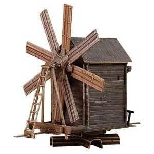 Умная Бумага Вятърна мелница о. Кижи, м1: 87- макет от картон (181)